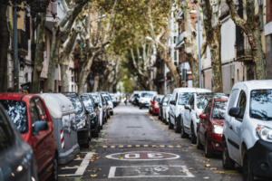 parken in der Stadt