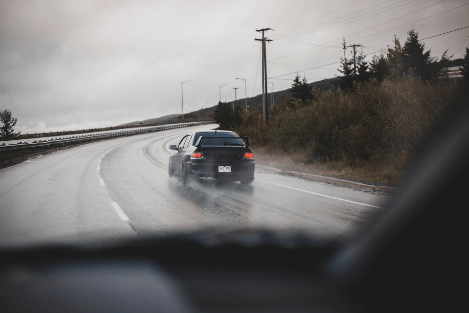 Aquaplaning vermeiden