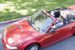 Cabrio­dach kaputt